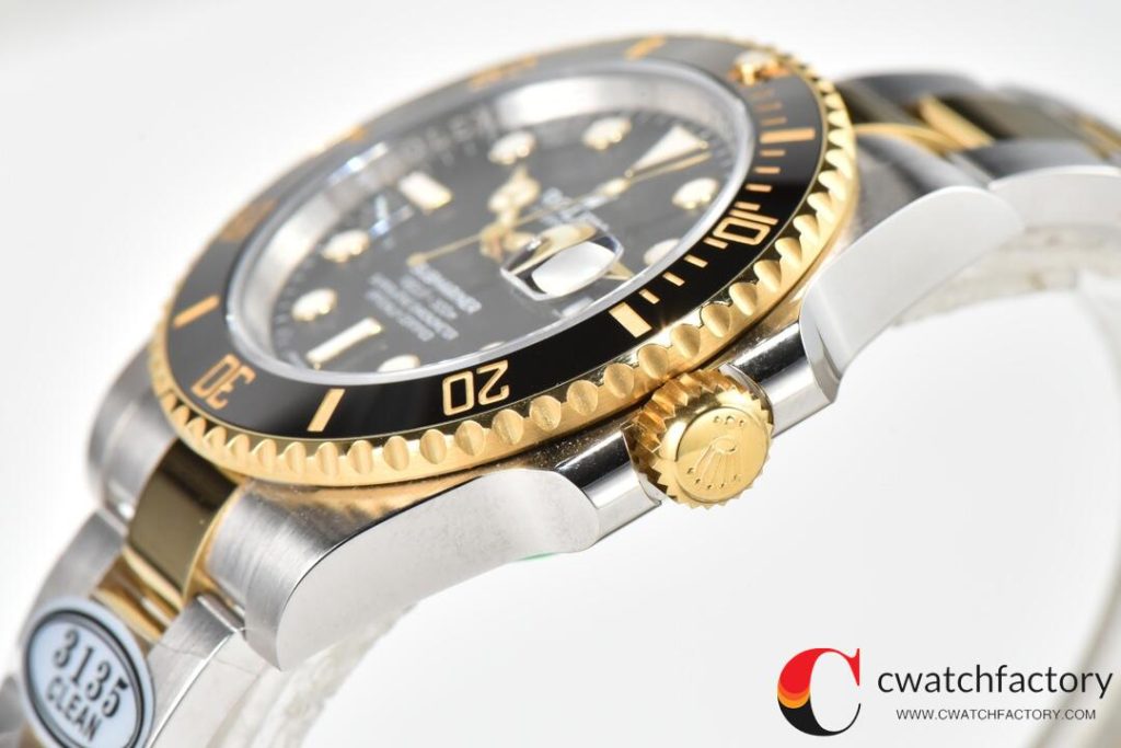 C厂Clean劳力士潜航者型系列116613LN-0001 间金黑水鬼「3135机芯」