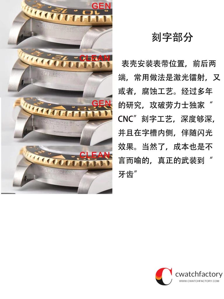 C厂Clean劳力士格林尼治型II系列116713-LN-78203 间金款