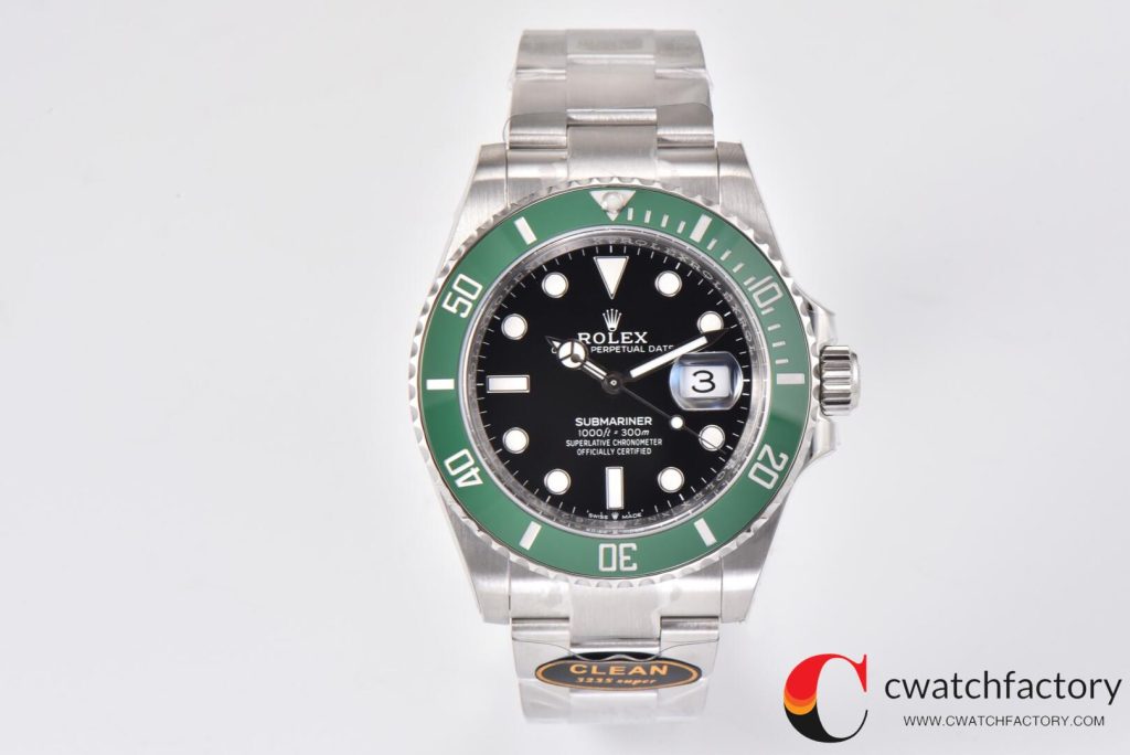 C厂Clean41mm劳力士潜航者型系列m126610lv-0002新款绿水鬼「3235机芯」