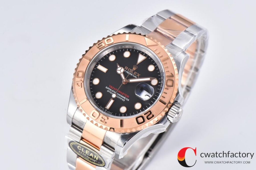 C厂Clean劳力士游艇名仕型系列m126621-0002间金黑面游艇40mm