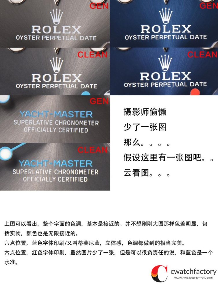 C厂Clean劳力士游艇名仕型系列m126622-0001灰游艇40mm