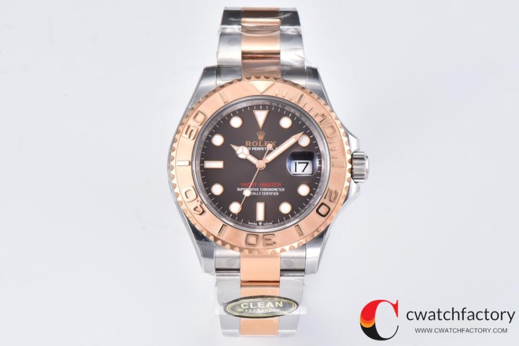 C厂Clean劳力士游艇名仕型系列m126621-0001间金咖啡面游艇40mm