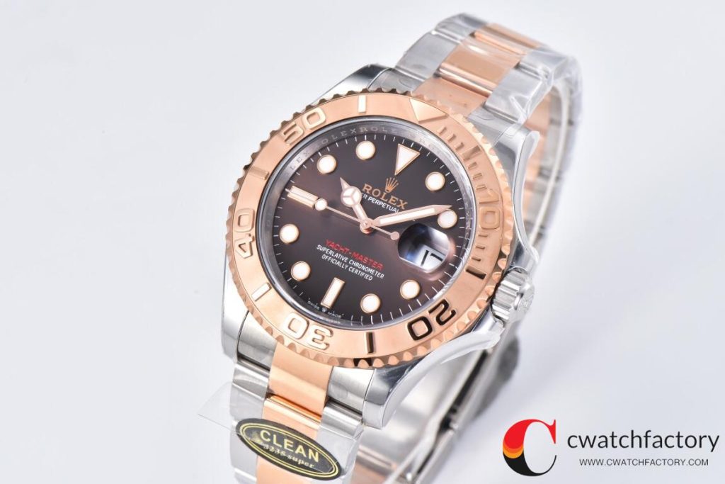 C厂Clean劳力士游艇名仕型系列m126621-0001间金咖啡面游艇40mm